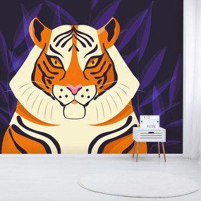 Fototapeta - Tiger, grafika (147x102 cm)