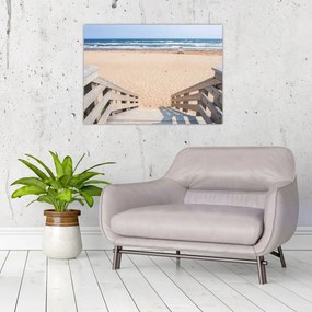 Obraz - Pláž (70x50 cm)