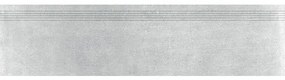 Schodovka Rako Rebel sivá 30x120 cm mat DCPVF741.1, 1 ks