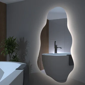 Organické LED zrkadlo do kúpeľne s osvetlením A16