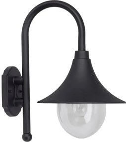 Brilliant - Vonkajšia nástenná lampa BERNA 1xE27/60W/230V IP44 čierna
