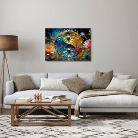 Sklenený obraz - Harmónia a rovnováha (70x50 cm)