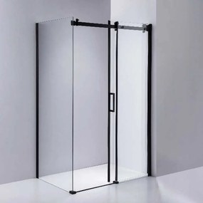 BPS-koupelny Obdĺžnikový sprchovací kút BS14C 120x90 čierna/transparent - bez vaničky