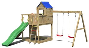 Marimex | Detské ihrisko Marimex Play Basic 014 + zelená šmykľavka | 11640645