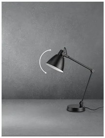 Livarno home Stolná LED lampa (čierna)  (100384827)