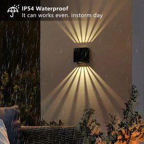 Immax 08503L - LED Solárne nástenné svietidlo LED/2W/3,7V 4000K IP44