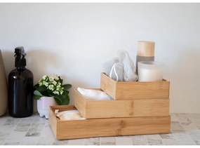 Bambusové organizéry do zásuvky v súprave 3 ks Copco - Kitchen Craft