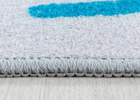 Koberce Breno Kusový koberec PLAY 2904 Grey, viacfarebná,160 x 230 cm