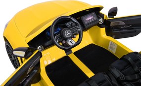 Ramiz Mercedes-Benz GT63 AMG elektrické autíčko pre deti žlté