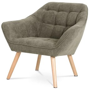 Autronic BONTEC Kreslo, sivá látka, AK-321 GREY2 Farba: Béžová