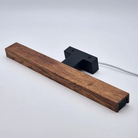 Brilagi-LED Kúpeľňové osvetlenie zrkadla WOODY MIRROR LED/8W/230V IP44 dub/čierna