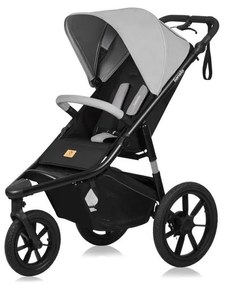 Lionelo - Športový kočík AZURA čierna/šedá