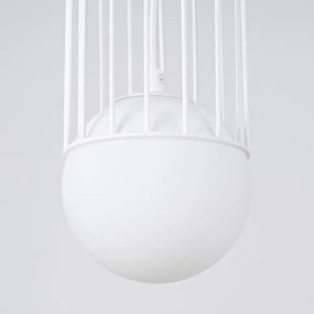 Sollux SL.1331 - Luster na lanku BRINA 1xG9/8W/230V biela