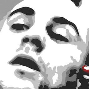 Ručne maľovaný POP Art obraz Taxi Driver | rôzne rozmery