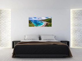 Obraz - Sardínia (120x50 cm)