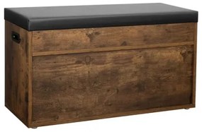 Botník DAVOR hnedá/čierna