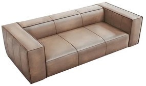 Svetlohnedá kožená pohovka 227 cm Madame - Windsor &amp; Co Sofas