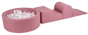 MeowBaby® Bazénová zostava BOUCLE Pink