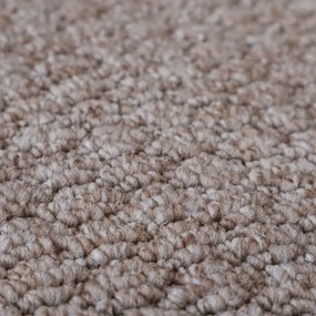 AladinWorld Expres, Kusový koberec Atlas 31 hnedý štvorec, 200x200, hnedá, obývacia izba