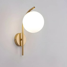 Toolight Toolight, nástenné svietidlo 1xE27, G104-1W, zlatá lesklá, OSW-09729