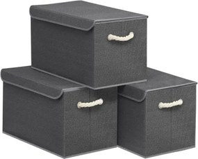 Set stohovateľných boxov RFB050GZ01 (3 ks)