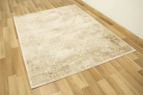 Koberec Allora Plus 7754A ornament, béžový / krémový / zlatý