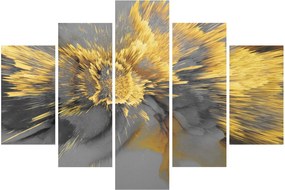 Obraz - Zlatá expanzia (150x105 cm)
