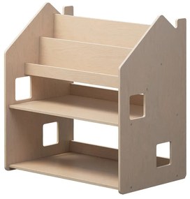 Univerzálna montessori polica 2v1 – prírodná