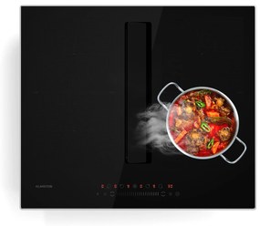 Klarstein Chef-Fusion Prime Down Air System, 2 v 1, indukčná varná doska + digestor, výkonný