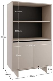 Regál Salighieri STD04 (kašmír). Vlastná spoľahlivá doprava až k Vám domov. 1119500