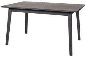 Čierny jedálenský stôl Woodman Skagen