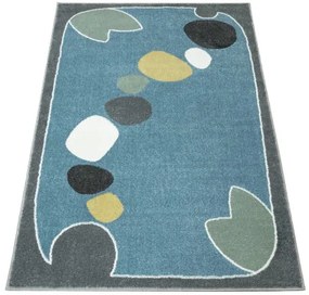 Detský koberec LIMA M043A krémový / svetlosivý