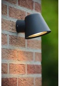 Lucide 14881/05/30 - LED Vonkajšie nástenné svietidlo DINGO 1xGU10/5W/230V IP44