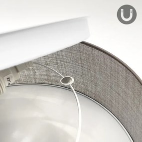 Stropné svietidlo SIRJA 2xE27/15W/230V priemer 45 cm hnedé