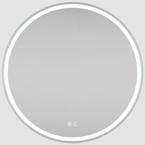 Erga Carla, okrúhle LED zrkadlo 80cm, 1840 lm, 3 farby svetla, ERG-V01-208-8080