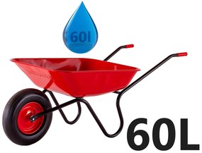 Trestles Záhradné koliesko 60l PK4TZ-3000-60