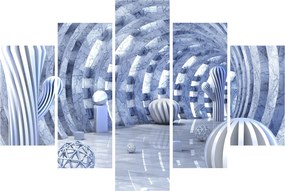 Obraz - 3D abstrakcia (150x105 cm)