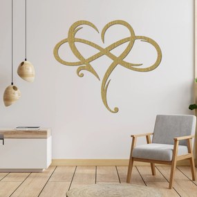 SENTOP | Drevený obraz na stenu - symbol lásky | SENTOP HDF0389