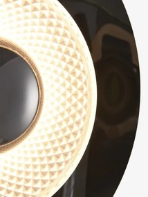 Zuma Line MB2293-1S-3BCT - LED nástenné svietidlo DIOP LED/8W/230V čierna/dymová č.