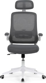 Kancelárska stolička KA-Q843 GREY Farba: Sivá