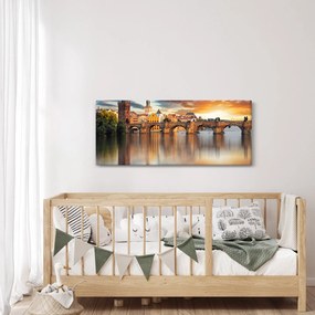 Obraz - Praha (120x50 cm)