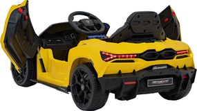 Ramiz Lamborghini Revuelto vozidlo Žltá