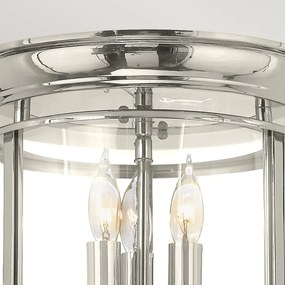 Hinkley HK-GENTRY-F-PN - Stropné svietidlo GENTRY 3xE14/40W/230V lesklý chróm