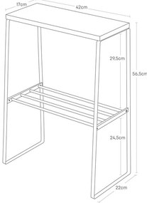 Odkladací stolík 22x42 cm Tosca – YAMAZAKI