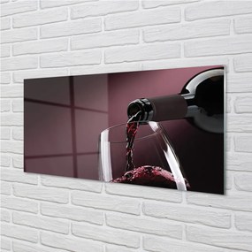 Obraz plexi Maroon biele víno 125x50 cm