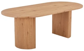 Jedálenský stôl v dekore topoľa 100x210 cm Boavista – House Nordic