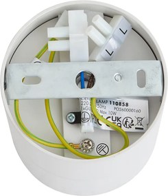 Moderné prisadené bodové svietidlo biele GU10 50mm naklápacie - Echo