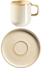 Mäser Súprava šálok na espresso s podšálkami Cordelia Sand, 6+6 ks