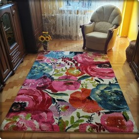 Dekorstudio Moderný koberec MAGIC - vzor Garden Rozmer koberca: 140x190cm
