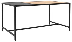 Čierny/v prírodnej farbe konferenčný stolík 60x100 cm Altino – Unique Furniture